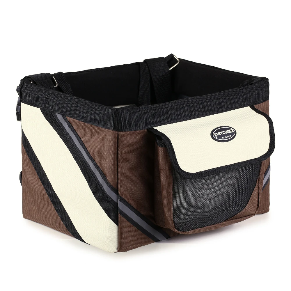 Best Hard-wearing Bicycle Bag Cycling Bike Bicycle Handlebar Basket Bike Front Bag Box Pet Dog Cat Carrier Black / Blue / Coffee 10