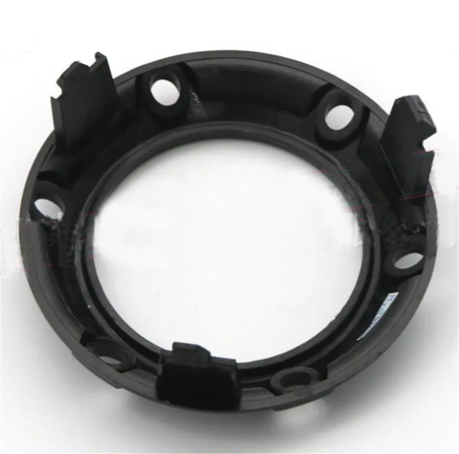 UN Paio NERO di sinistra e di destra Anteriore color argento Nebbia Struttura Della Lampada Copertura Della Luce di Nebbia per Mitsubishi Outlander EX 2007 2008 2009