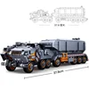 Sluban Military Model Building Block the Wandering Earth Heavy Transport Vehicle Truck 832pcs Educational Bricks Toy Boy ► Photo 2/4