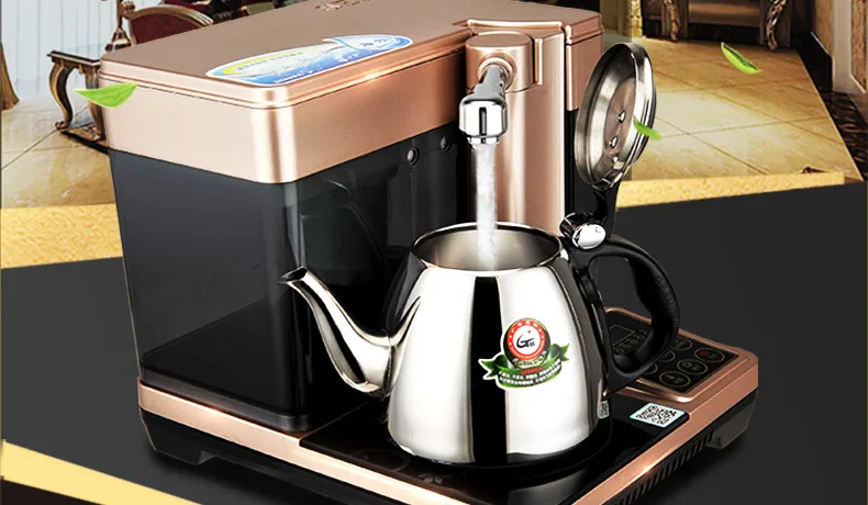 Мощность A505 индукции Плита Чай комплект полки Электрический Чай чайника резервуар для воды 4L