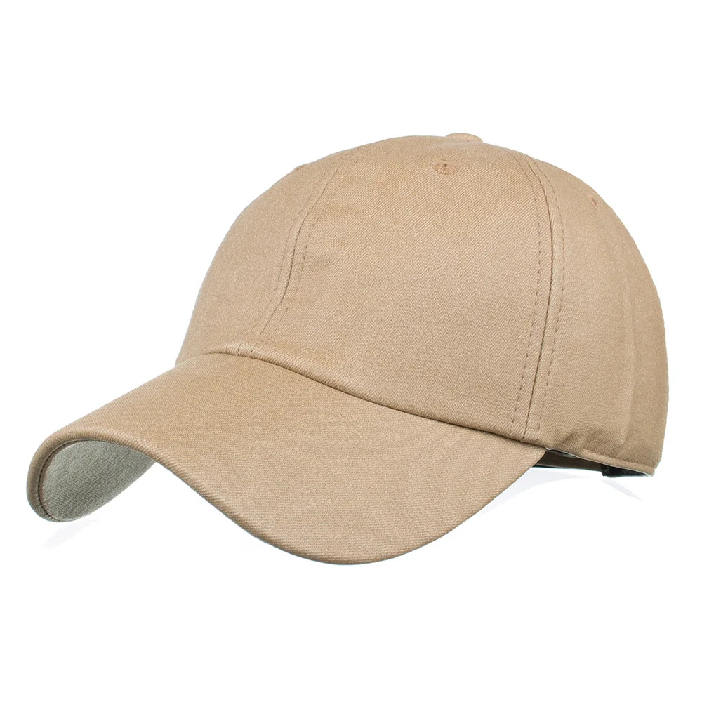 

Women Spring Summer Hats Pu Ponytail Baseball Cap Femme Snapback Baseball Caps Adjustable Unisex Solid Color Hats