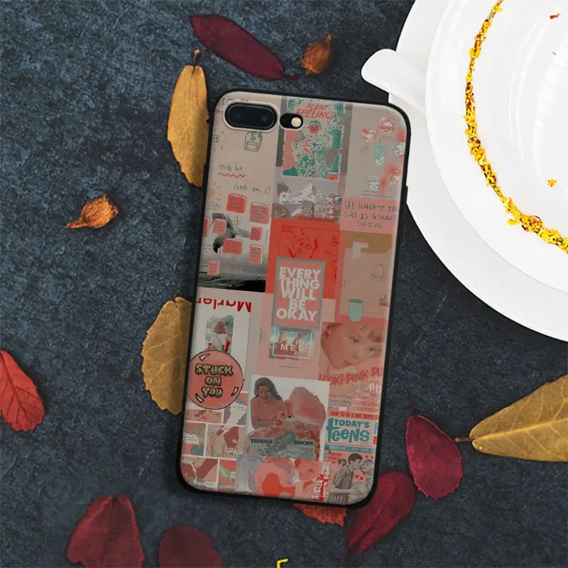 

Vintage Retro poster 70s 80s collages Art Tpu Soft Silicone Phone Case Cover Shell For Apple IPhone 5 5s SE 6 6s 7 8 Plus X 10