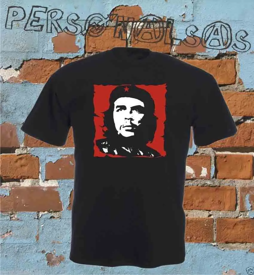 Футболка CHE GUEVARA COMMUNISM T542 скидка горячая новинка футболка Топ Бесплатная доставка