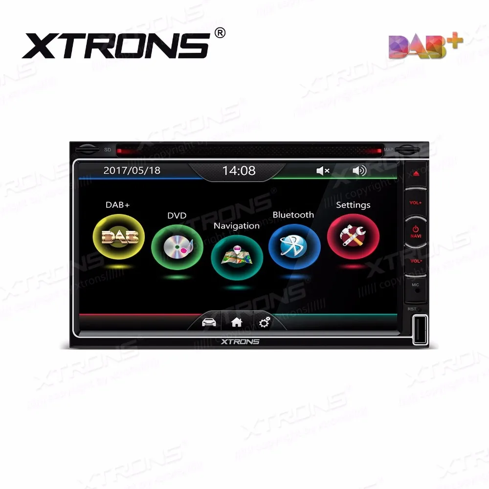 Top 6.95" 2 Din Car DVD Double Din Car Navigation GPS Two Din Multimedia Player with Built-in Vehicle Standard DAB+ Module 1