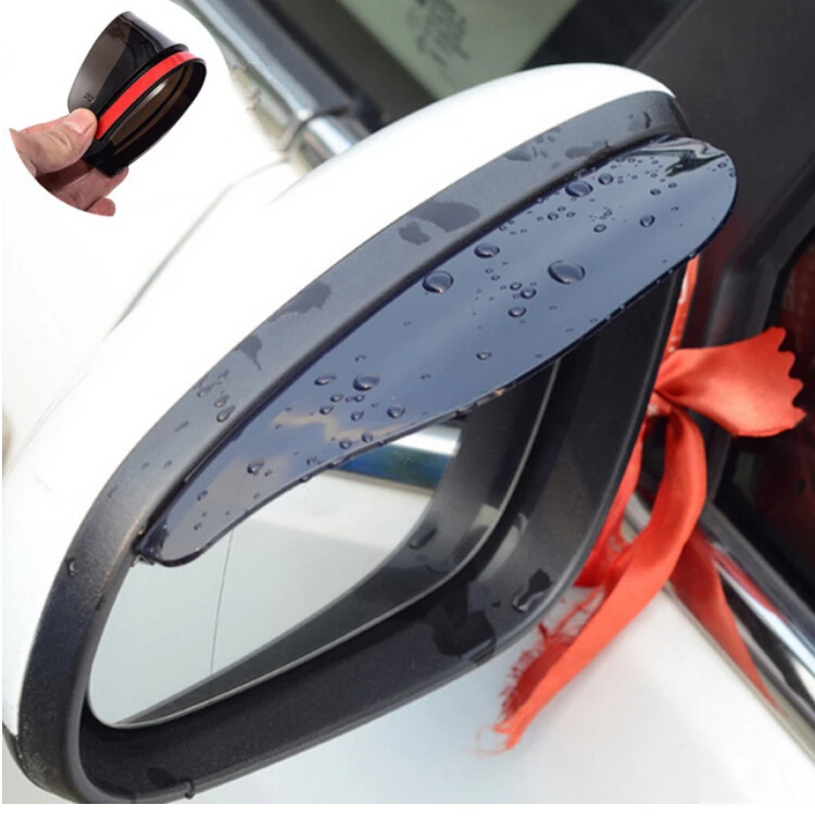 

2PCS Car Styling Rearview mirror rain eyebrow for KIA Rio K2 K3 K4 K5 KX3 KX5 Cerato,Soul,Forte,Sportage R,Sorento Optima