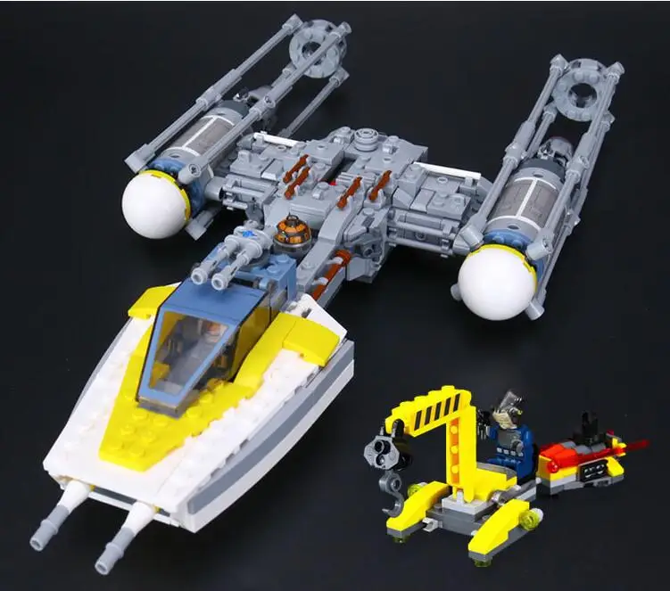 

L Models Building toy Compatible with Lego L05065 691Pcs Y Starfighter Blocks Toys Hobbies For Boys Girls Model Building Kits