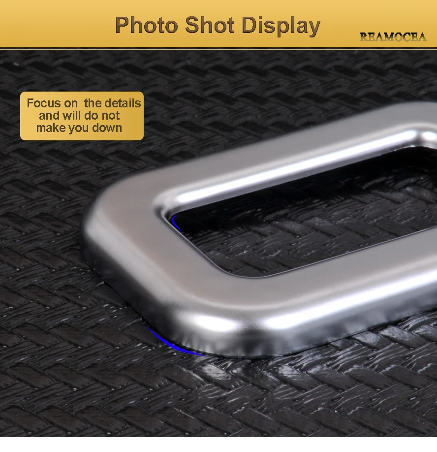 Interior Accessories Tail Door Button Trim For Range Rover Sport Evoque Velar Vogue For Discovery Sport 2015 2016 2018