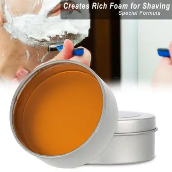 

2pcs Refreshing Comfortable Shaving Cream Facial Cleansing Manual Shaving Tool Professional Tool Oil Care Wax Beard Cream