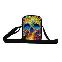 Мини-уникальный холодный череп мужские Сумки через плечо Повседневное призрак Дети сумка детская дорожная сумка Обувь для мальчиков сумки BOLSOS