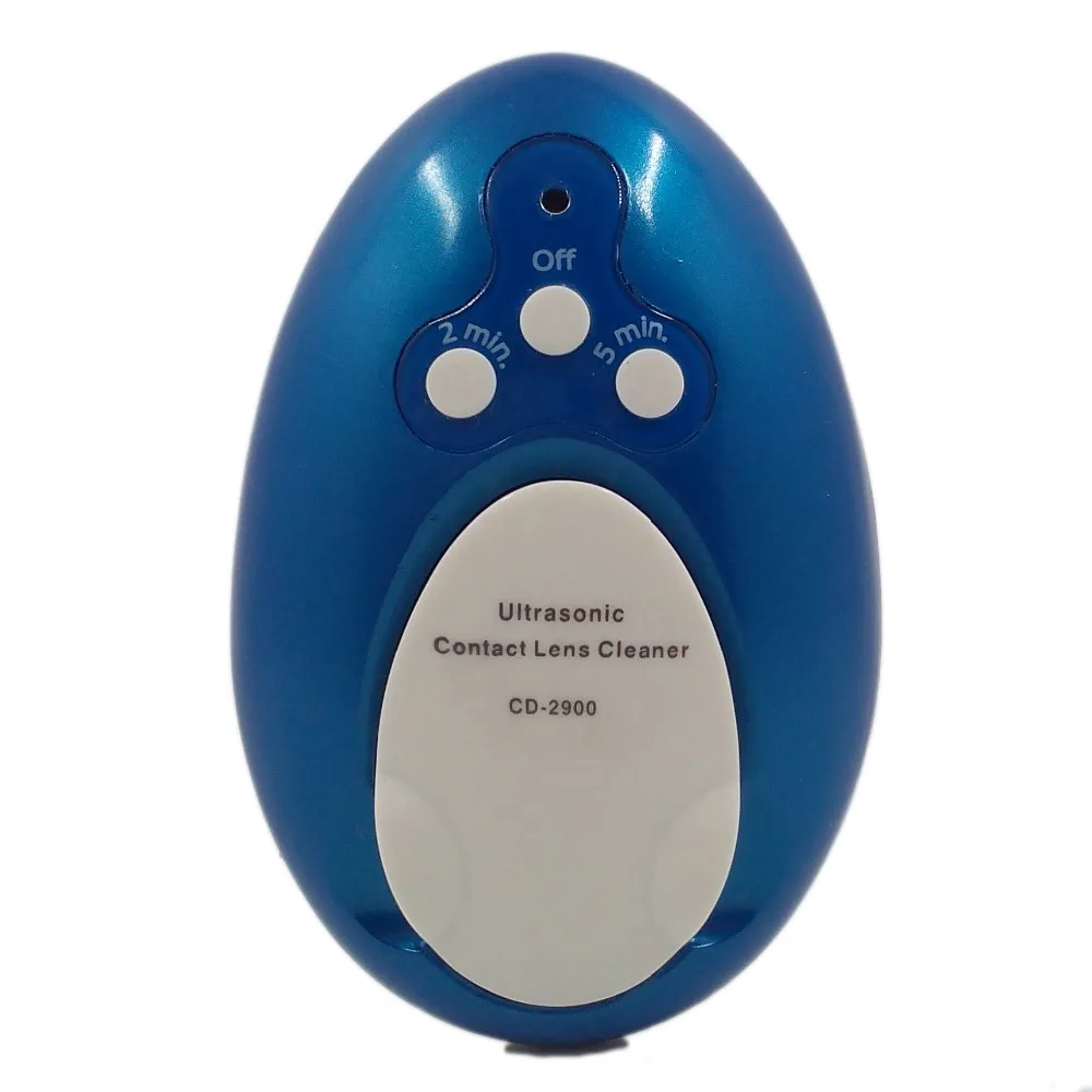 

CD-2900 2 Minutes Clean Daily Care Solution Color Blue A Ultrasonic Contact Lens Cleaner Contact Lens Cleaning Device