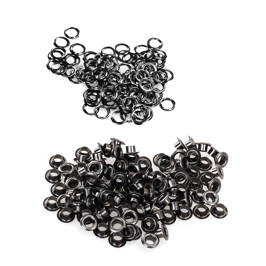 New Fashion 100pcs/lot Metal Eyelets Grommets 4mm for Leather Craft DIY Scrapbooking Shoes Practical Accessories|eyelet grommet|metal eyeletsfashion