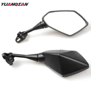 

For Yamaha YZF R1 R3 R6 R25 R125 Kawasaki z800 BMW S1000RR 2013 2014 2015 2016 Motorcycle Mirror Black Moto Rearview Side Mirror