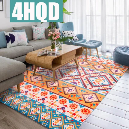 Ретро Национальный ветер гостиная одеяло гостиная скандинавский журнальный столик диван большое одеяло спальня прикроватное одеяло