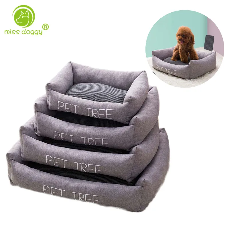 Fashion Letters Printed Pet Dog Beds Newly Design Self-heating Mats for Small Dogs Winter Thickening Warm French Bulldog20E | Дом и сад