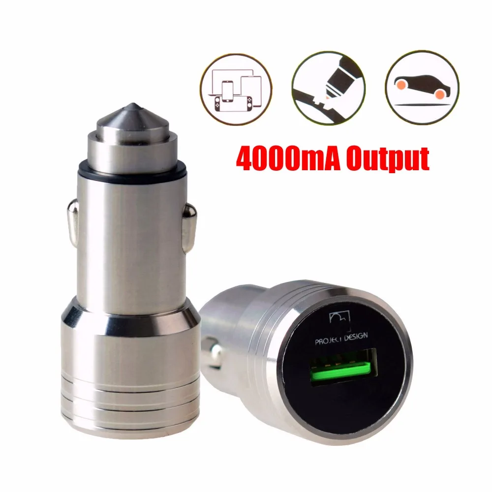 

Project Design 4.0A Amp Sonic Speed USB Quick Charge Car Charger