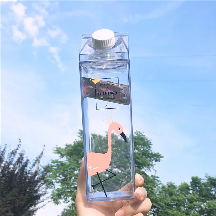 Ins-New-Cute-Water-Plastic-Cartoon-Drinking-Container-Flamingo-Unicornio-Coffee-Drinking-Cup-Groot-Milk-Cup (5)