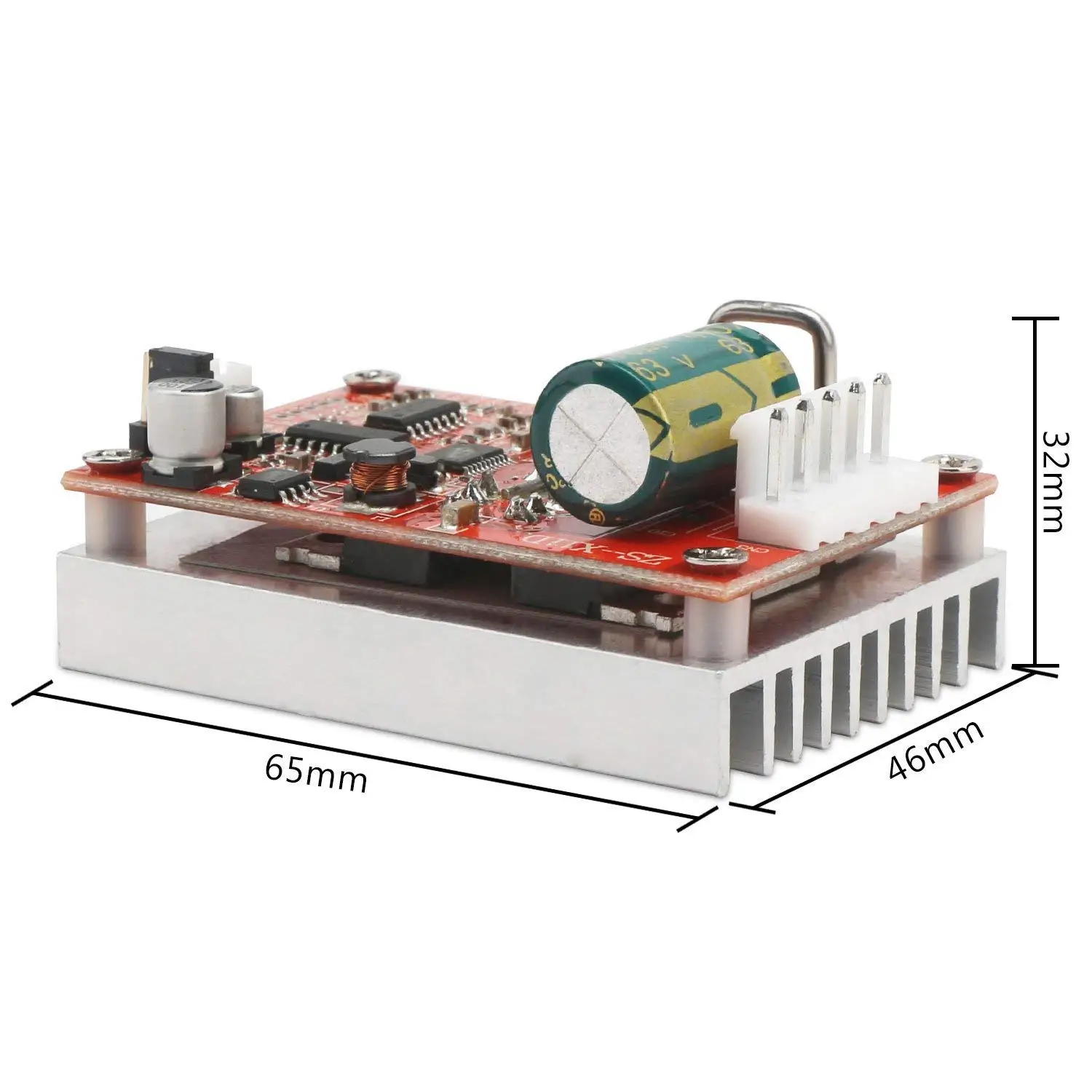 DROK DC 6-50V Three-phrase Brushless Sensorless Motor Control Board BLDC Motor Driver Regulator Monitor 380W High Power Motor PWM Duty Cycle Speed Controller Module with Heat Sink PLC Control Switch 2001712009AFA DROK DC 6-50V Three-phrase Brushless Sensorless Motor Control Board BLDC Motor Driver Regulator Monitor 380W High Power Motor PWM Duty Cycle Speed Controller Module with Heat Sink PLC Control Switch 2001712009AFA