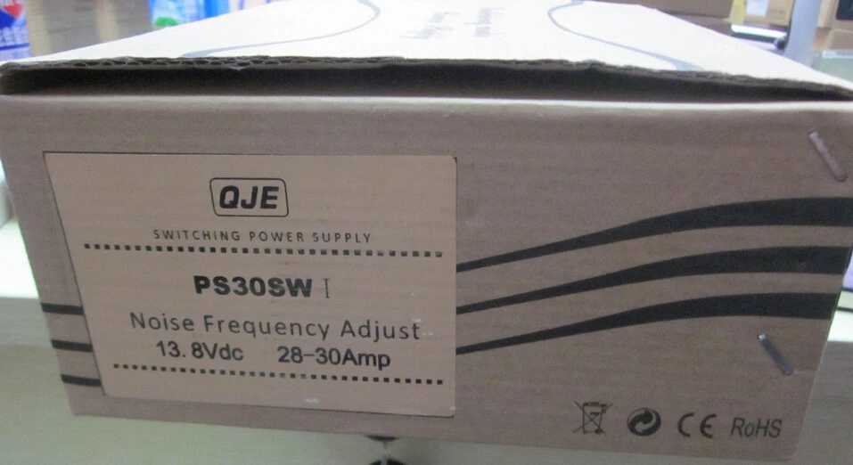 QJE PS-30SW я переменного тока в постоянный Переключение DC Питание 13,8 V выход 30A для мобильной радиосвязи FT-1802M FT-7800R FT-8900R FT-859D DR-620CPRO