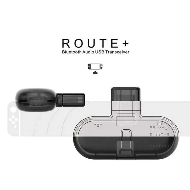 Bluetooth приемник для наушников тип-c аудио передатчик для переключения
