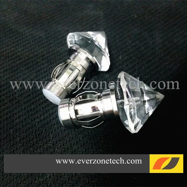 New Fiber Optic Crystal End Fittings with Metal Fittings Fiber Optic