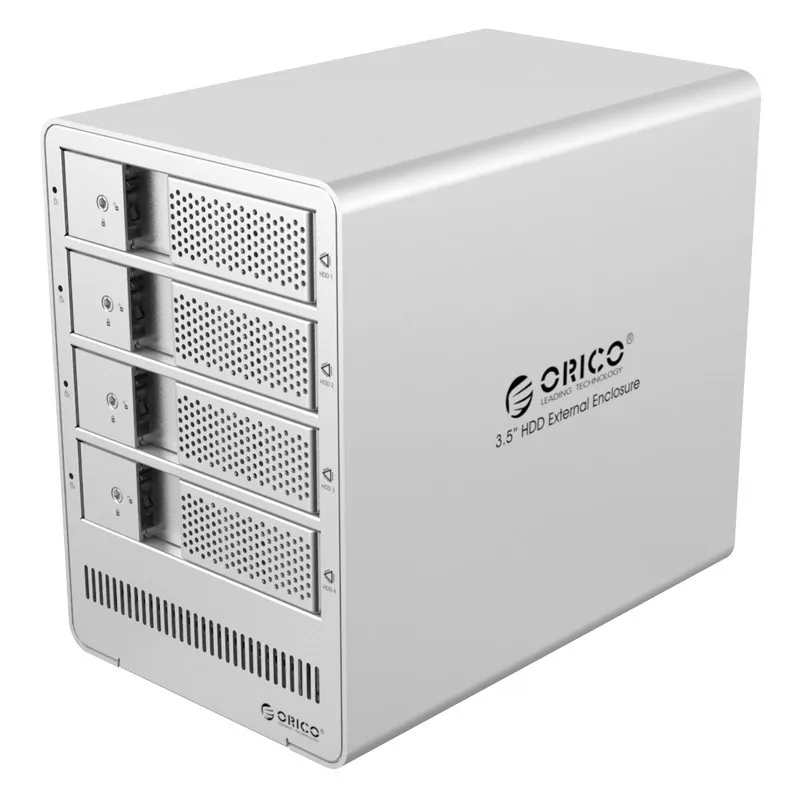 ORICO Tool free 4-bay Super speed 3,5 дюйма HDD док-станция USB3.0 для SATA HDD корпус 4bay чехол для ноутбука PC-(9548U3