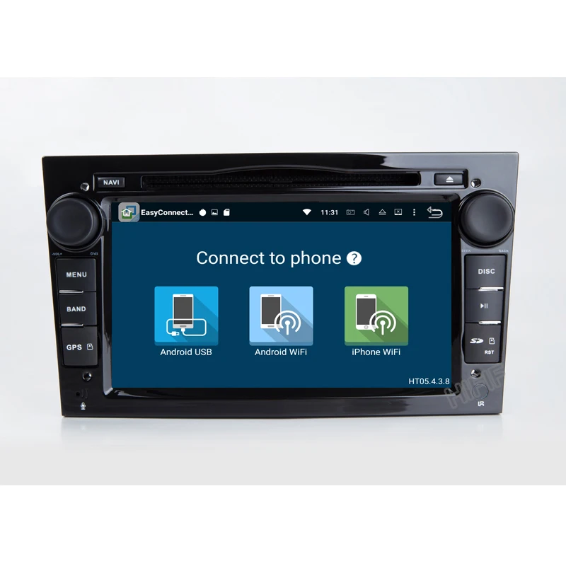 Top IPS 2din 7inch 8 Core Android8.0 GPS Car DVD for Opel Radio Navigation 1024*600 Astra Vectra Antara Zafira Corsa Car GPS Radio 3
