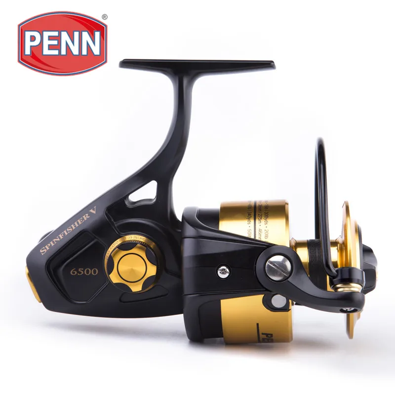 

PENN SSV 5+1 BB 6.2:1/5.6:1/4.7:1/4.2:1 Spinning Reel L/R Hand Saltwater High Strength Lure Fishing Accessories Fishing Reels