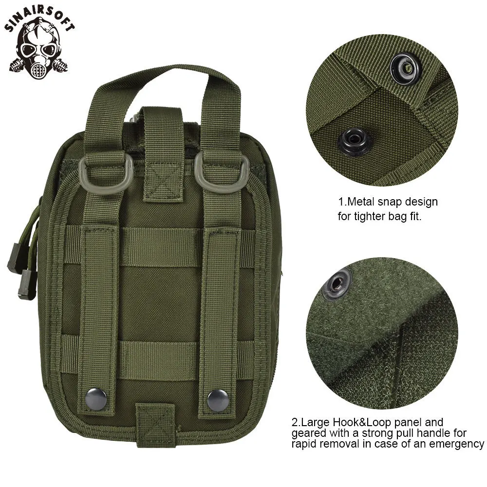 SINAIRSOFT النايلون حقيبة إسعافات أولية التكتيكية رخوة الحقيبة الطبية EMT الطوارئ EDC مزق بعيدا بقاء IFAK فائدة سيارة الادسنس الصيد SINAIRSOFT النايلون حقيبة إسعافات أولية التكتيكية رخوة الحقيبة الطبية EMT الطوارئ EDC مزق بعيدا بقاء IFAK فائدة سيارة الادسنس الصيد
