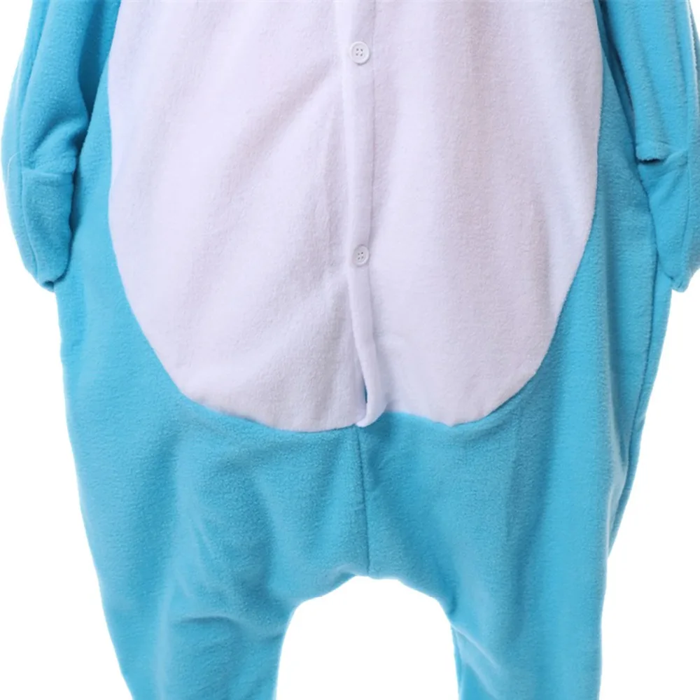 Флисовый комбинезон «Нарвал» унисекс для взрослых Пижама Kigurumi карнавальный костюм животного для костюмированного представления Единорог КИТ одежда для сна