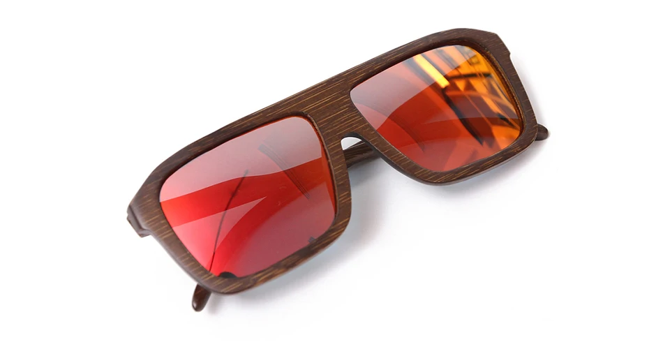 BerWer Горячие бамбуковые солнцезащитные очки ручной работы поляризованные линзы солнцезащитные очки деревянные солнцезащитные очки