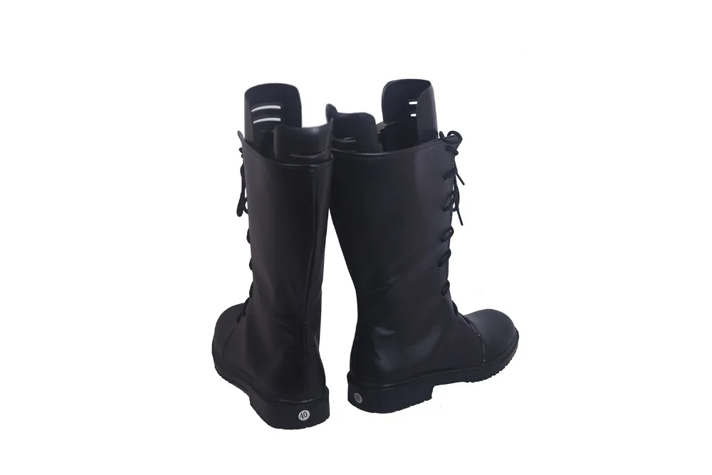 Devil May Cry 5 Nero Cosplay Boots Black Shoes Custom Made (5)