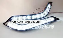 FREE SHIPPING, CHA SPECIAL DAYTIME RUNNING LIGHT/ CAR DAYLIGHT FOR SONATA GEN8