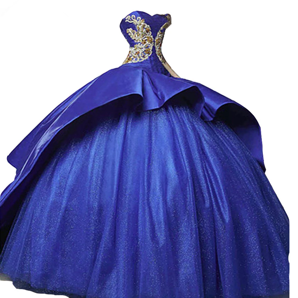 Blue-Quinceanera-Dress-for-15-year-girl-Ball-Gown-Sweetheart-Ruffled-Chapel-Train-Quinceanera-Gown-custom (1)