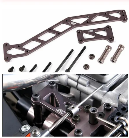 

CNC Alloy Upper Front Plate Light Version Kit for 1/5 ROFUN F5 MCD RR5 Rc Car on Road