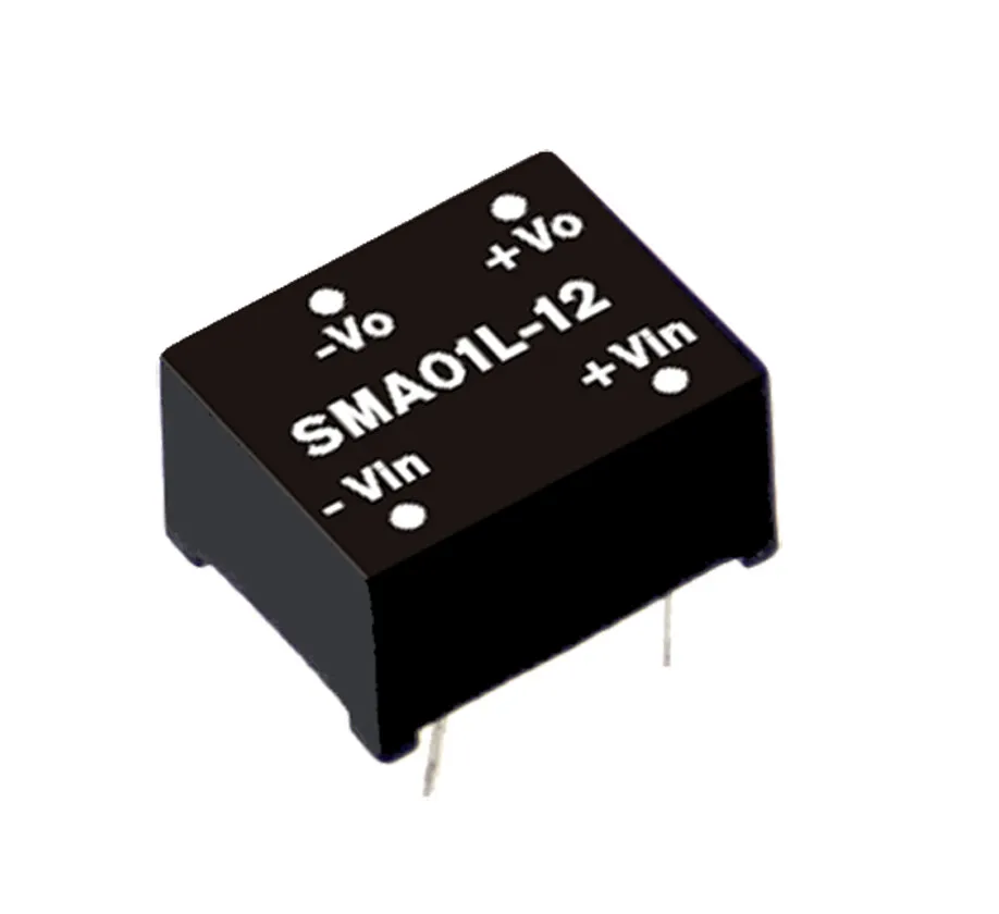 

[PowerNex] MEAN WELL original SMA01M-05 5V 200mA meanwell SMA01 5V 1W DC-DC Unregulated Single Output Converter