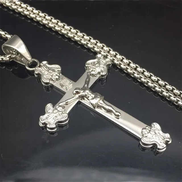 Buy Mens Necklaces Stainless Steel Christian Jesus