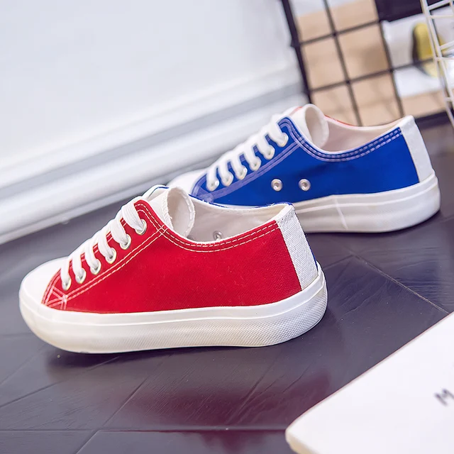 2018 Spring Summer Women Sneakers Two color Canvas Shoes 2018 Spring Summer Women Sneakers Two color Canvas Shoes