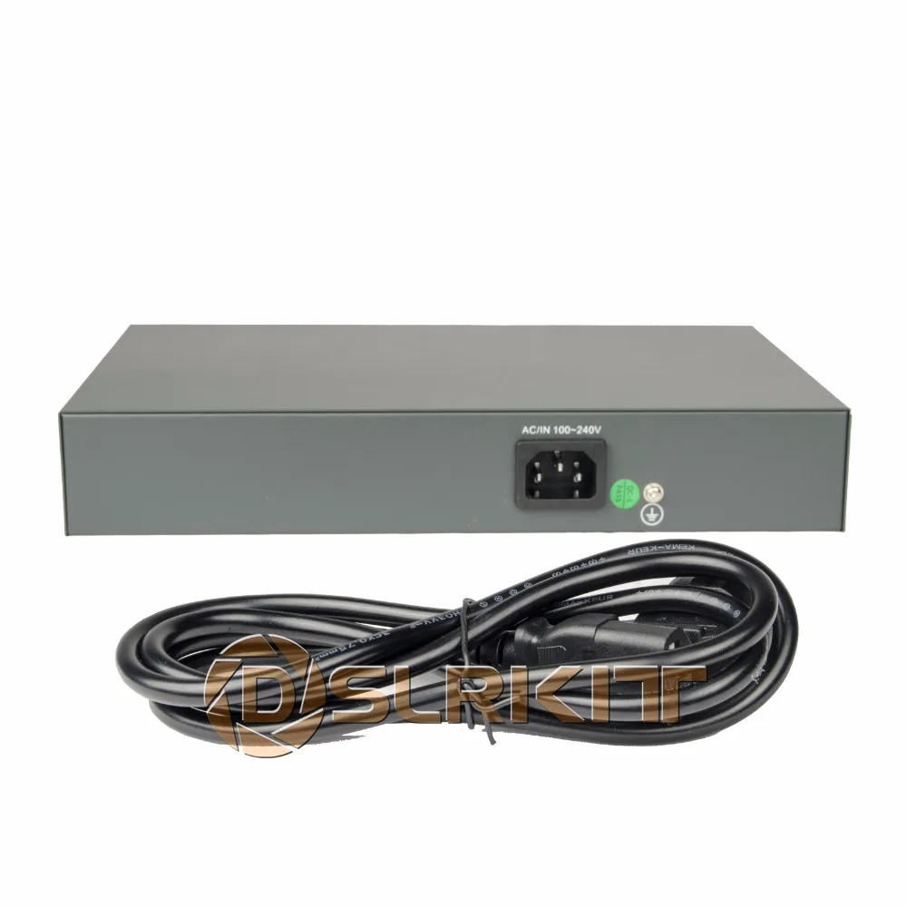 DSLRKIT 250M 10 портов 8 встроенных портов|8 poe switch|8 poepoe switch port |