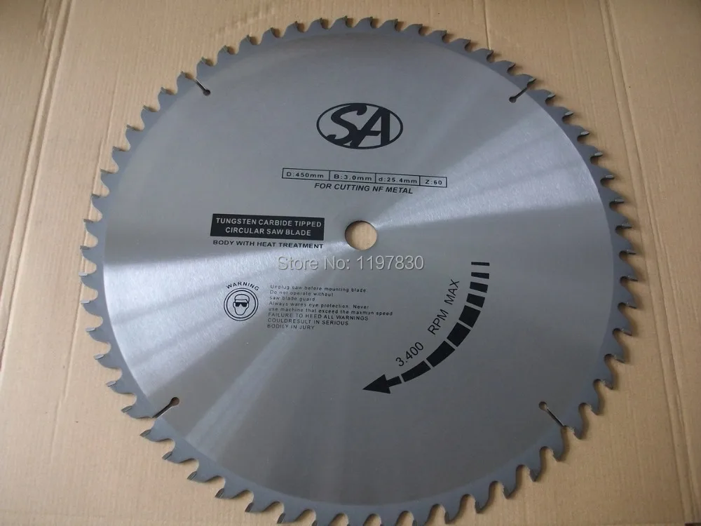 

Free shipping 1PC decoration quality TCT saw blade 14"(355)*30*120Z for NF metal as aluminium copper alloy pipes slitting blade