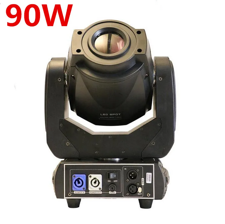 Cabeça de Iluminação de Palco Luz em Movimento 2×90 w Levou Movendo Local Dmx 6 e 16 Canal Hi qualidade Hot Sales 90 w 3 face Prism Led Novo Design
