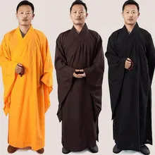 Буддийский халат для мужчин и женщин, платье, буддистские принадлежности, длинная медитация, одежда монах, новинка