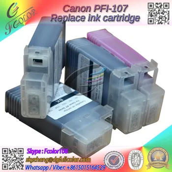 

Replacement for Canon PFI-107 ink tank Compatible IPF670 IPF680 IPF685 IPF770 IPF785 Printer inks