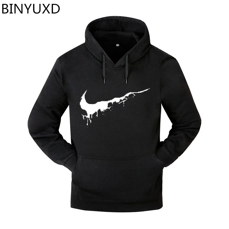 

BINYUXD 2019 Winter Hoodies Men Sweatshirts Hooded Pullover Casual Women Homme Harajuku Fashion Sweatshirts Men Long Sleeve coat