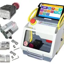 4 зажима, новинка, 120 Вт, станок с ЧПУ для резки ключей, SEC-E9, машина для продублирования ключей автомобиля, слесарные инструменты, такие же, как Miracle A9