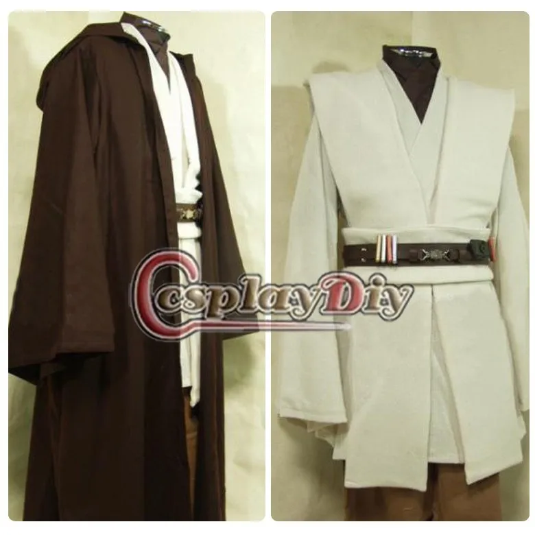 Custom Made Movie Star Wars Obi Wan Kenobi Jedi Tunic -9606