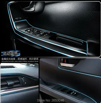 

Car-Styling Car Interior Decoration Mouldings For audi a4 peugeot 206 passat b8 volvo fiat punto opel insignia Lada Accessories