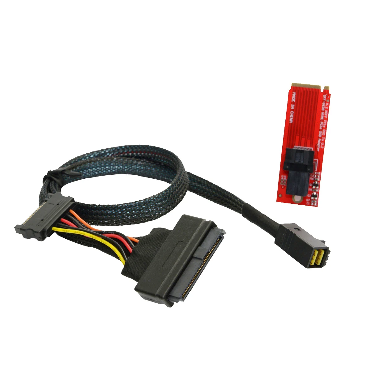 Комплект Cablecc U.2 U2 адаптер SSD NVME PCIe и кабель для материнской платы Intel 750 p3600 p3700
