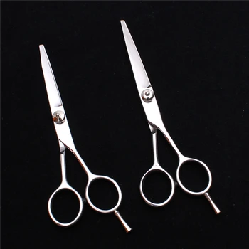 

Professional 16/17cm High Quality Hairdressing Scissors 62HRC Hardness Bang Cut Barbers Cutting Scissors Human Women Home Use