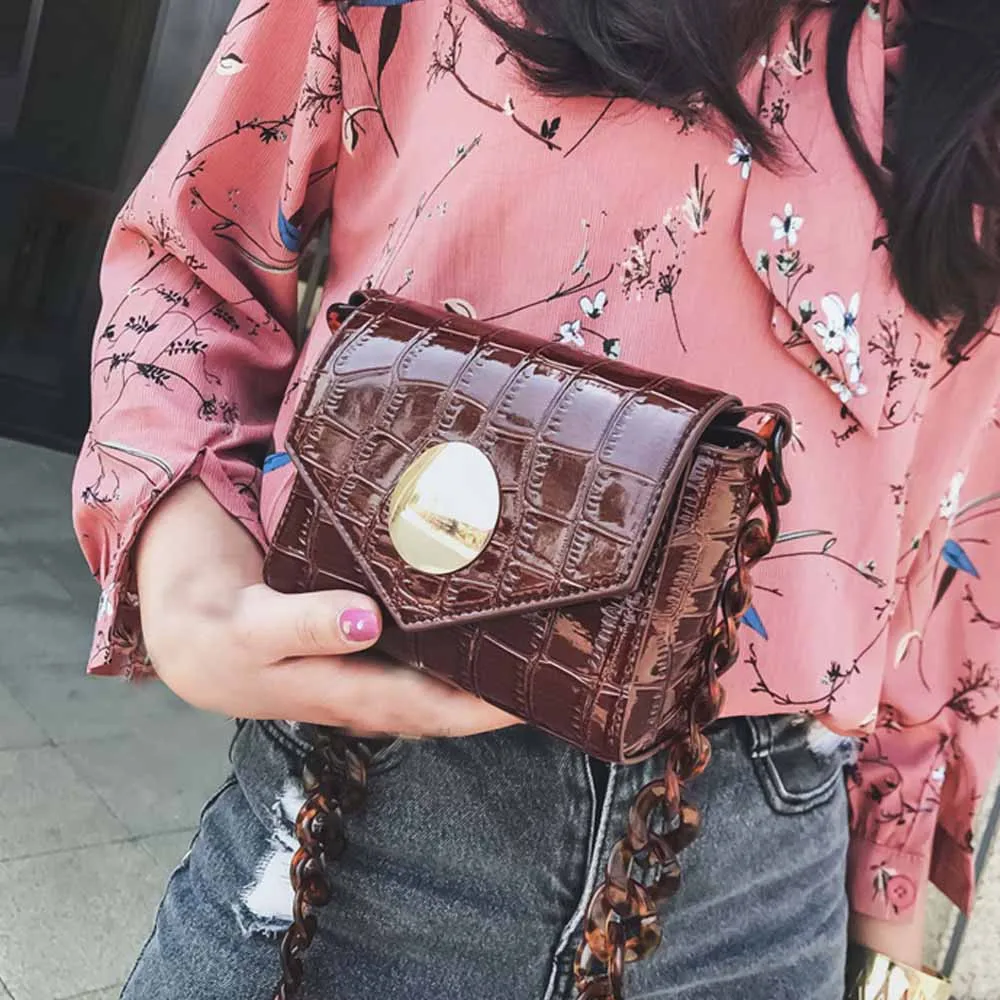 

Women Messenger Slim Crossbody Shoulder Bags Handbag Small Body Bag PU Leather Top-handle Female Geometry Pattern Flap 10Aug 24