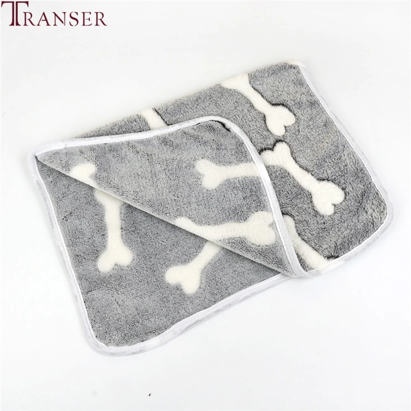 Качество Transer поставка домашних животных теплое мягкое плюшевое одеяло для